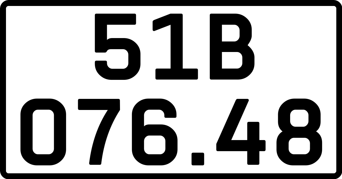 Tra cứu phạt nguội ô tô 51B-076.48 - BienSo.Com