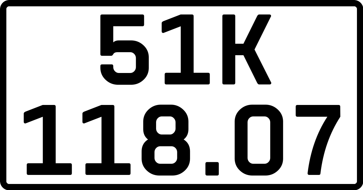 Tra cứu phạt nguội ô tô 51K-118.07 - BienSo.Com