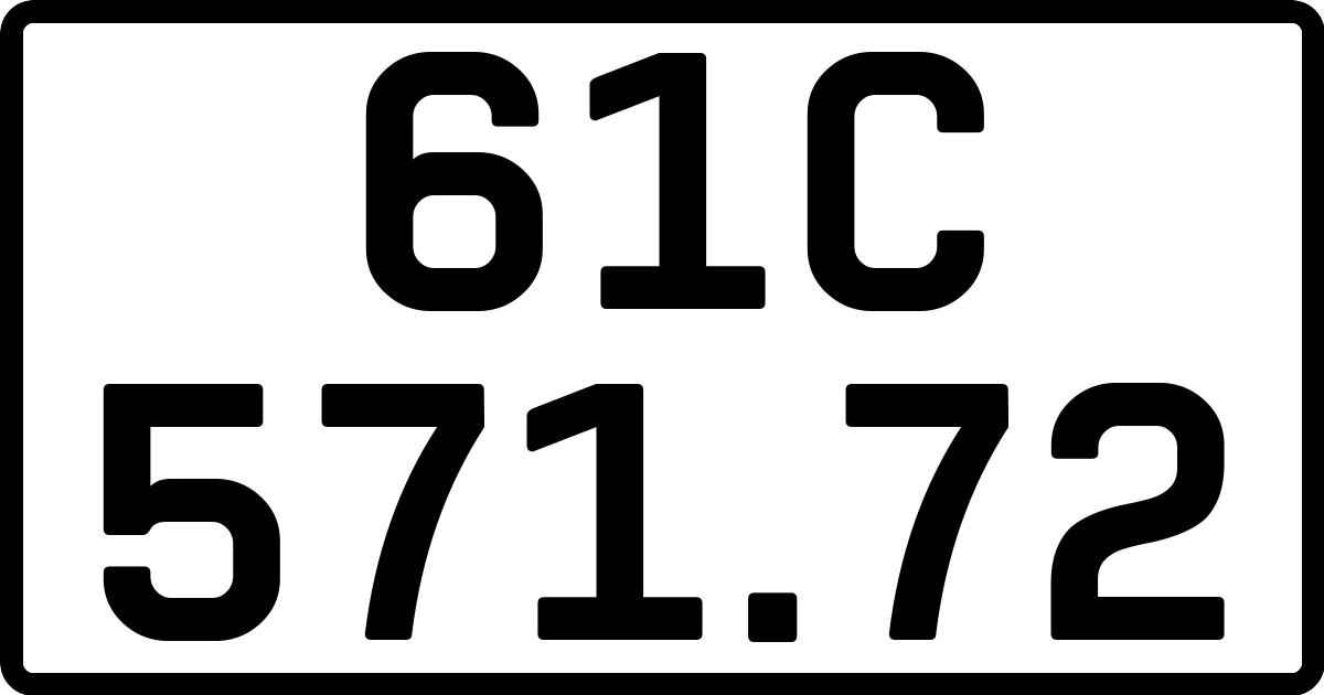 Tra cứu phạt nguội ô tô 61C-571.72 - BienSo.Com
