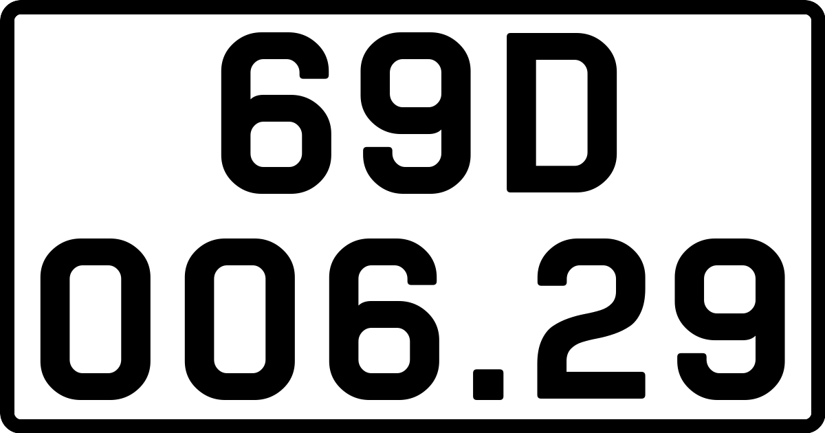 Tra cứu phạt nguội ô tô 69D-006.29 - BienSo.Com